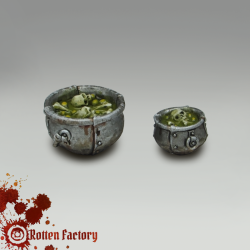 CAULDRONS WITH SOUP
